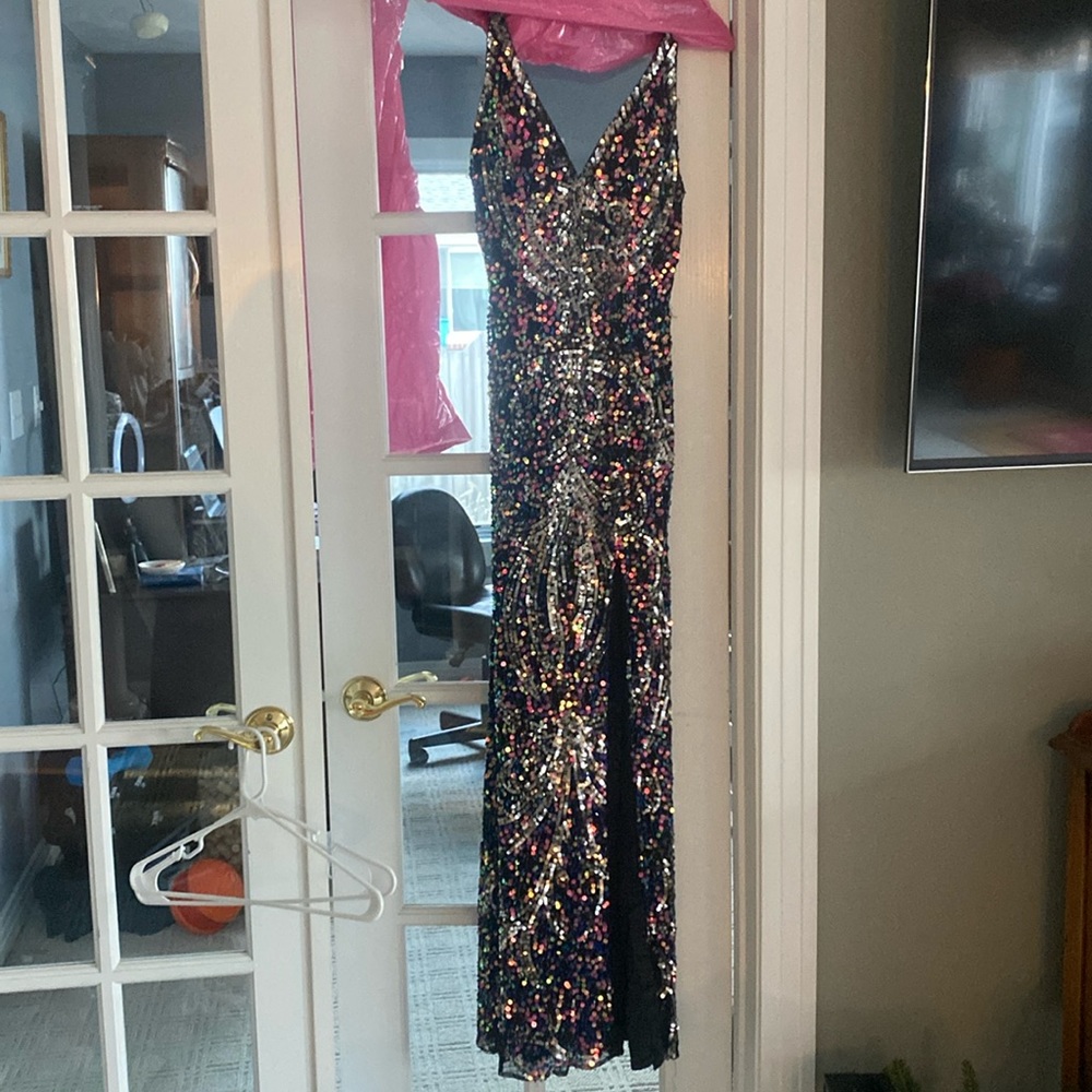 Sequin prom dress